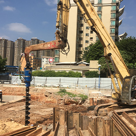 太陽(yáng)能、綠色生態(tài)（螺旋鉆機(jī)）